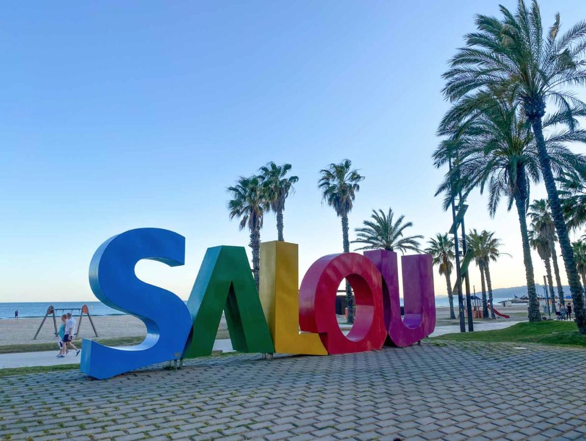 Luminoso Apartamento En Salou Con Terraza Y Parque Infantil Ideal Familias Eksteriør billede