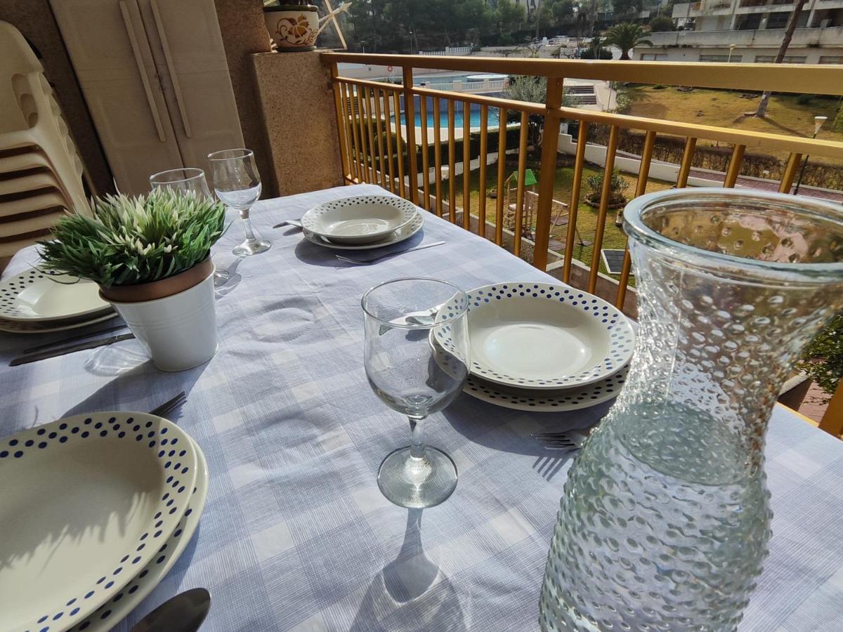Luminoso Apartamento En Salou Con Terraza Y Parque Infantil Ideal Familias Eksteriør billede