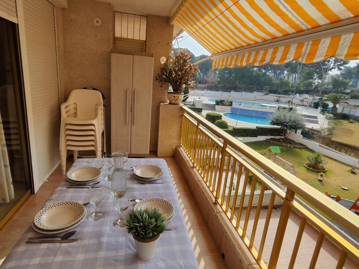 Luminoso Apartamento En Salou Con Terraza Y Parque Infantil Ideal Familias Eksteriør billede