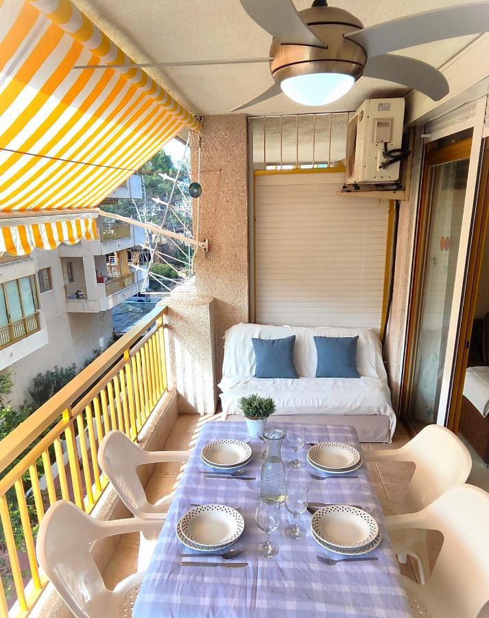 Luminoso Apartamento En Salou Con Terraza Y Parque Infantil Ideal Familias Eksteriør billede